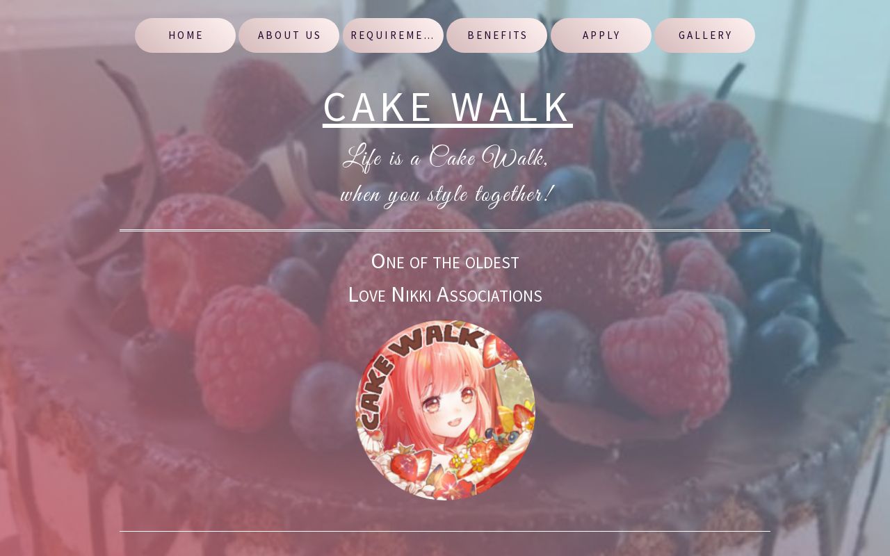 Carrd profile picture for @cakewalk